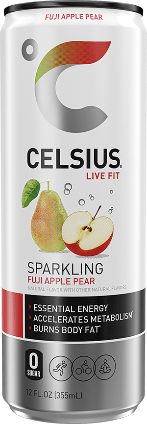 CELSIUS Sparkling Fuji Apple Pear