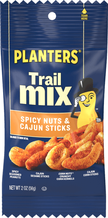 Planters Spicy Nuts & Cajun Sticks Trail Mix