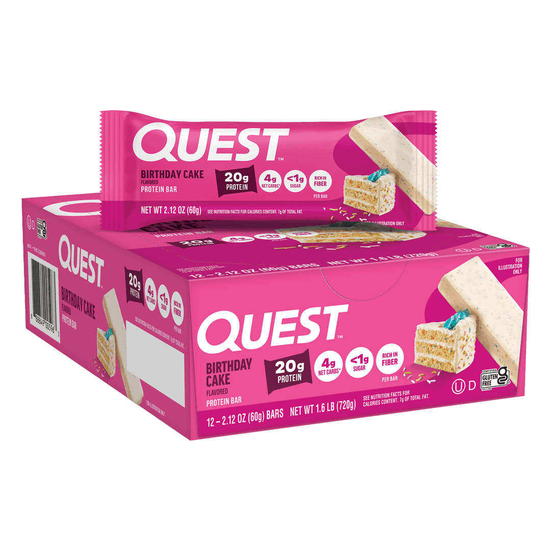 Quest Birthday Cake Protein Bar