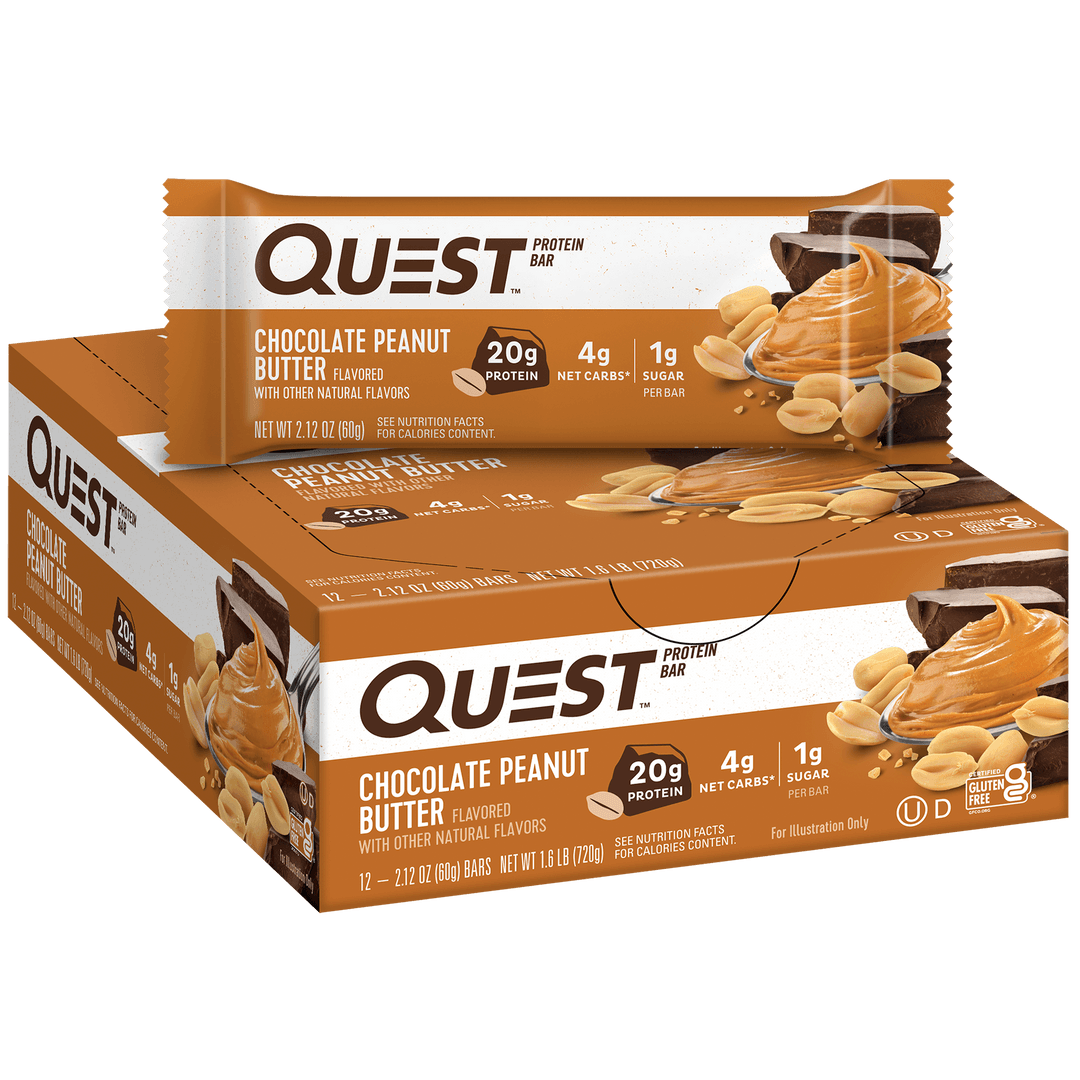 Quest Chocolate Peanut Butter Protein Bar