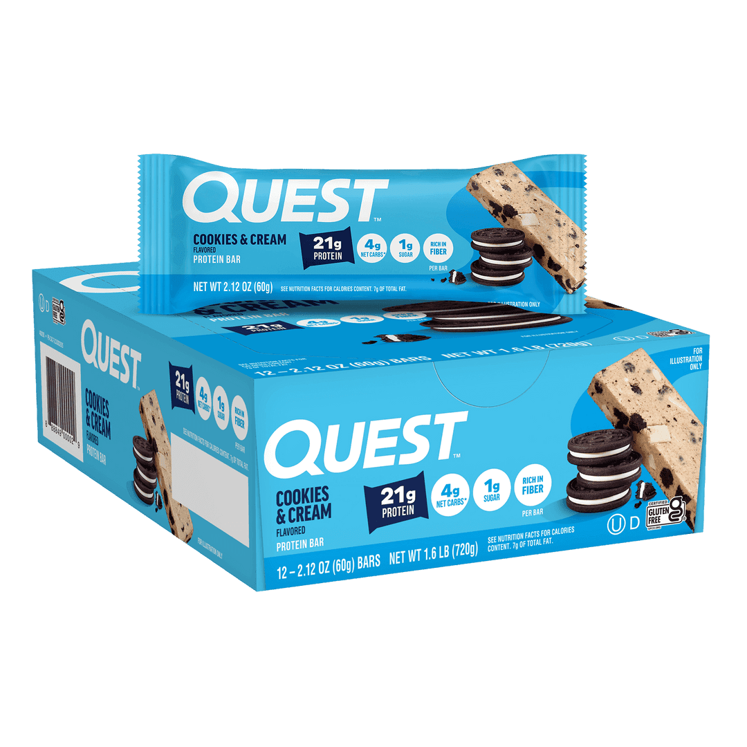 Quest Cookies & Cream Protein Bar