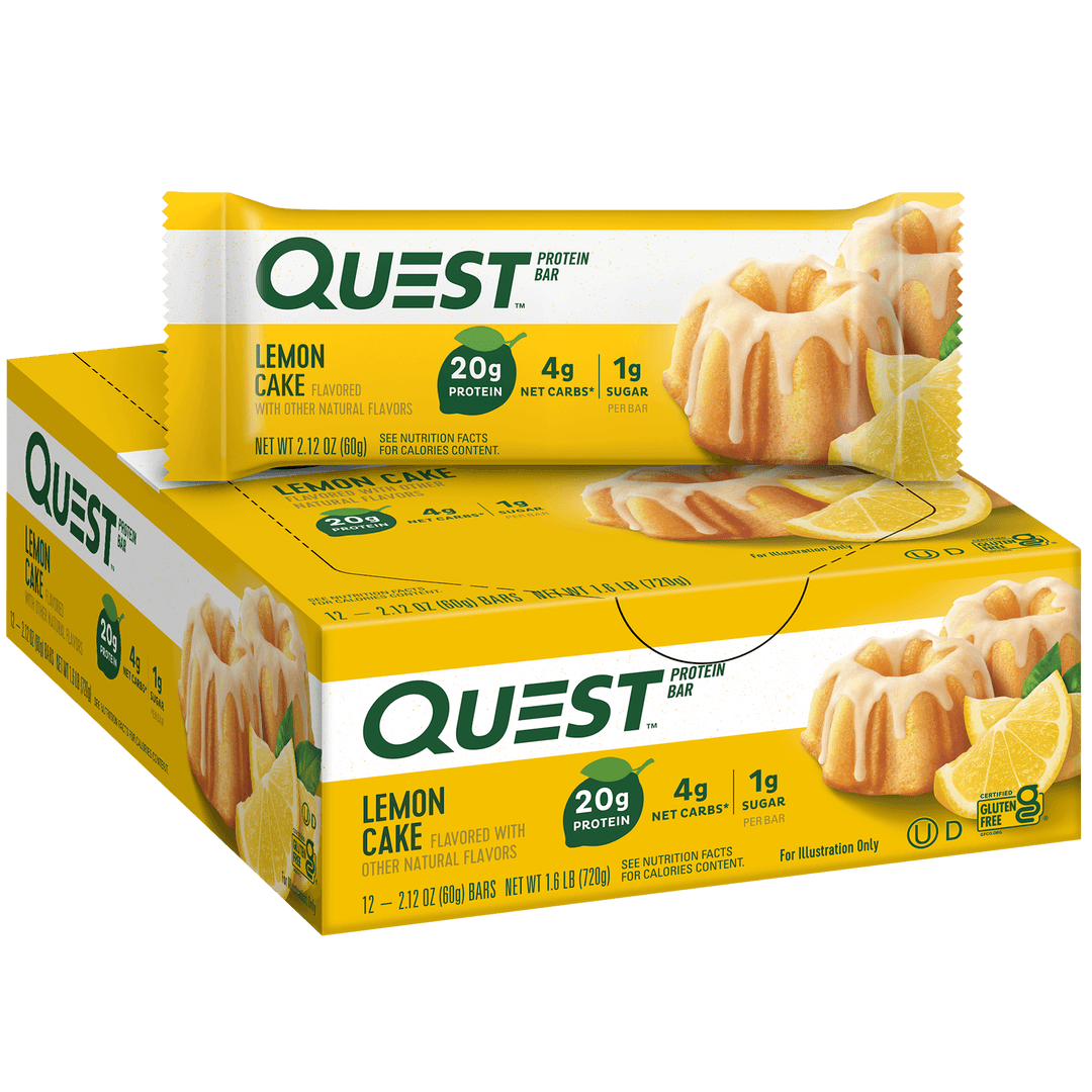 Quest Lemon Cake Protein Bar