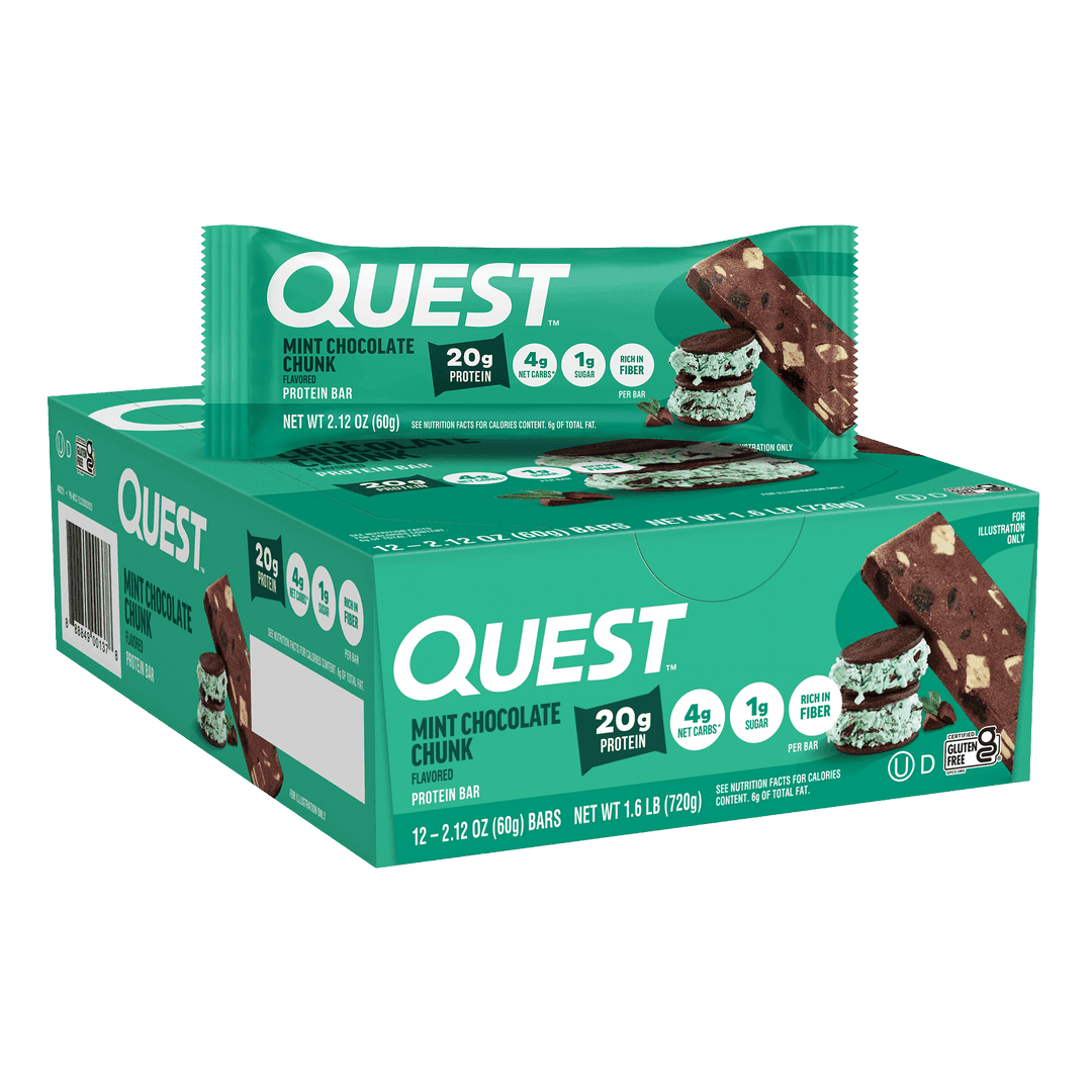 Quest Mint Chocolate Chunk Protein Bar