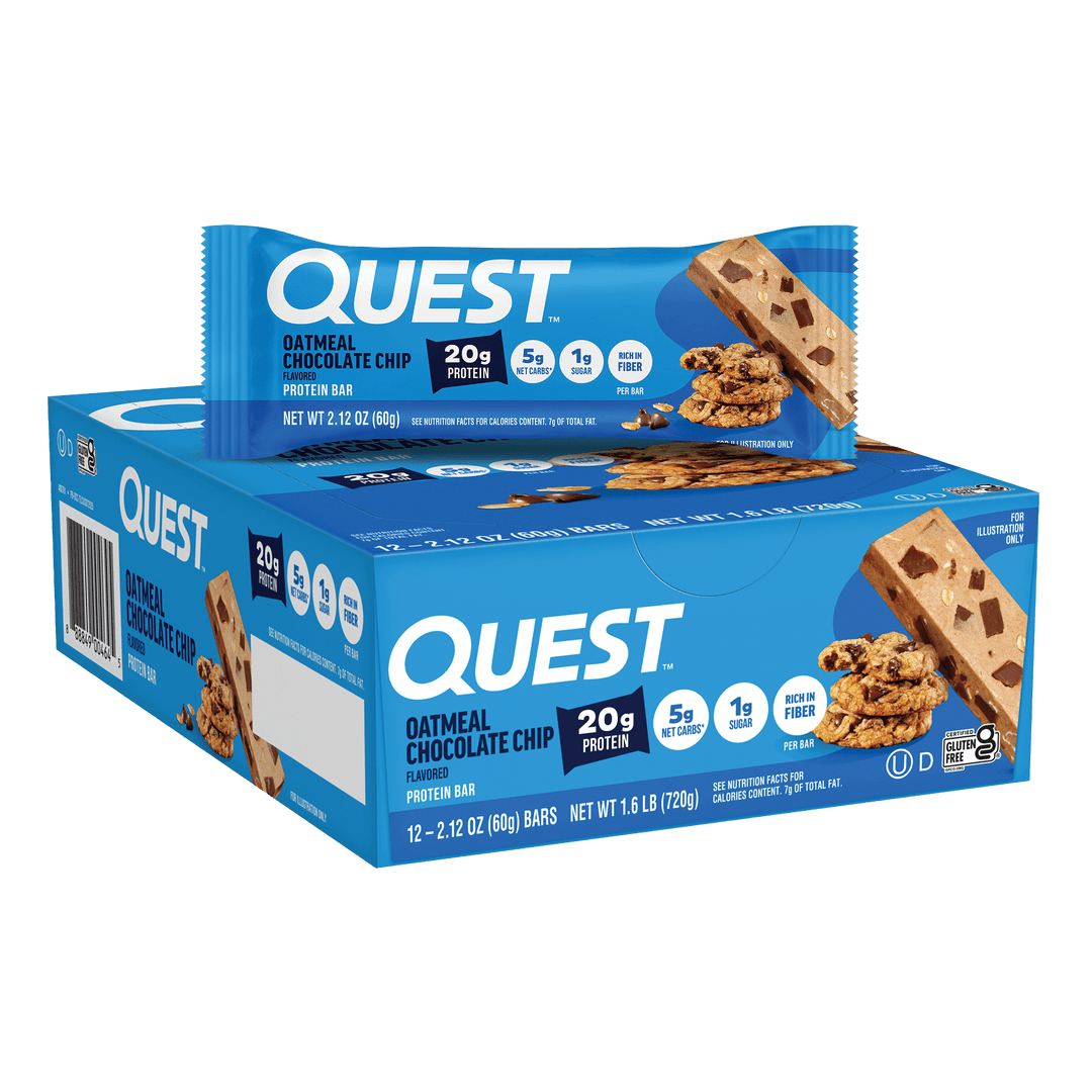 Quest Oatmeal Chocolate Chip Protein Bar