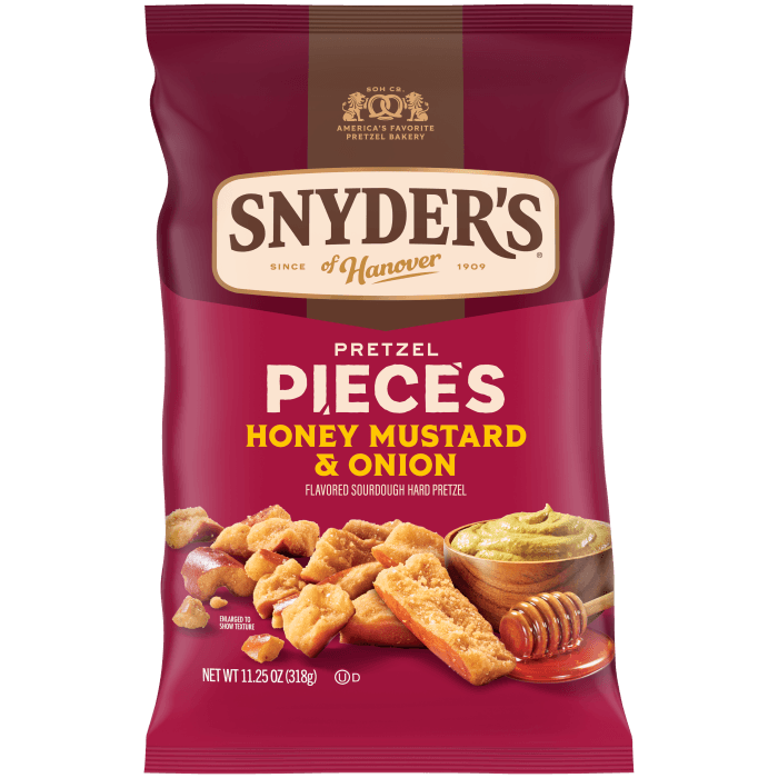 Snyder's of Hanover Honey Mustard & Onion Pretzel Pieces