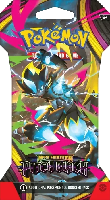 Pitch Black Sleeved Booster Pack